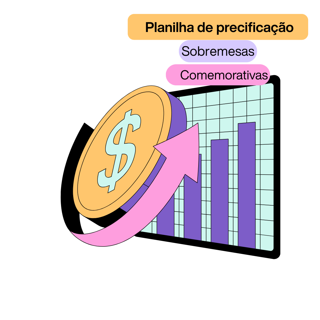 Mockup da Planilha de Precificação em um computador